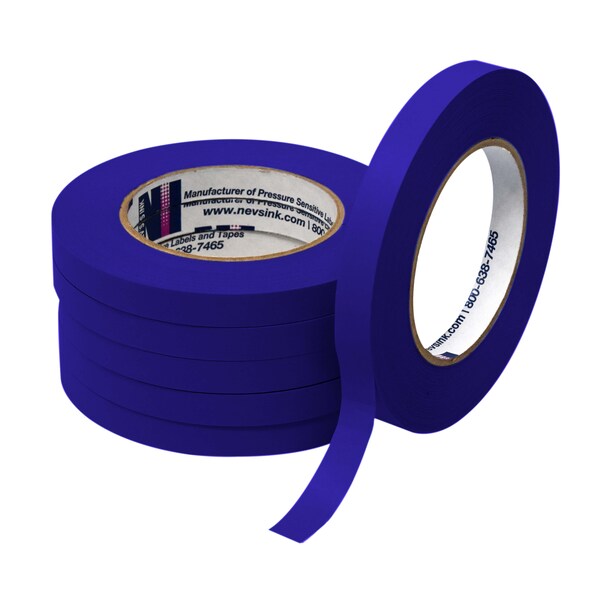 1/2" wide x 60yd Dark Blue Labeling Tape